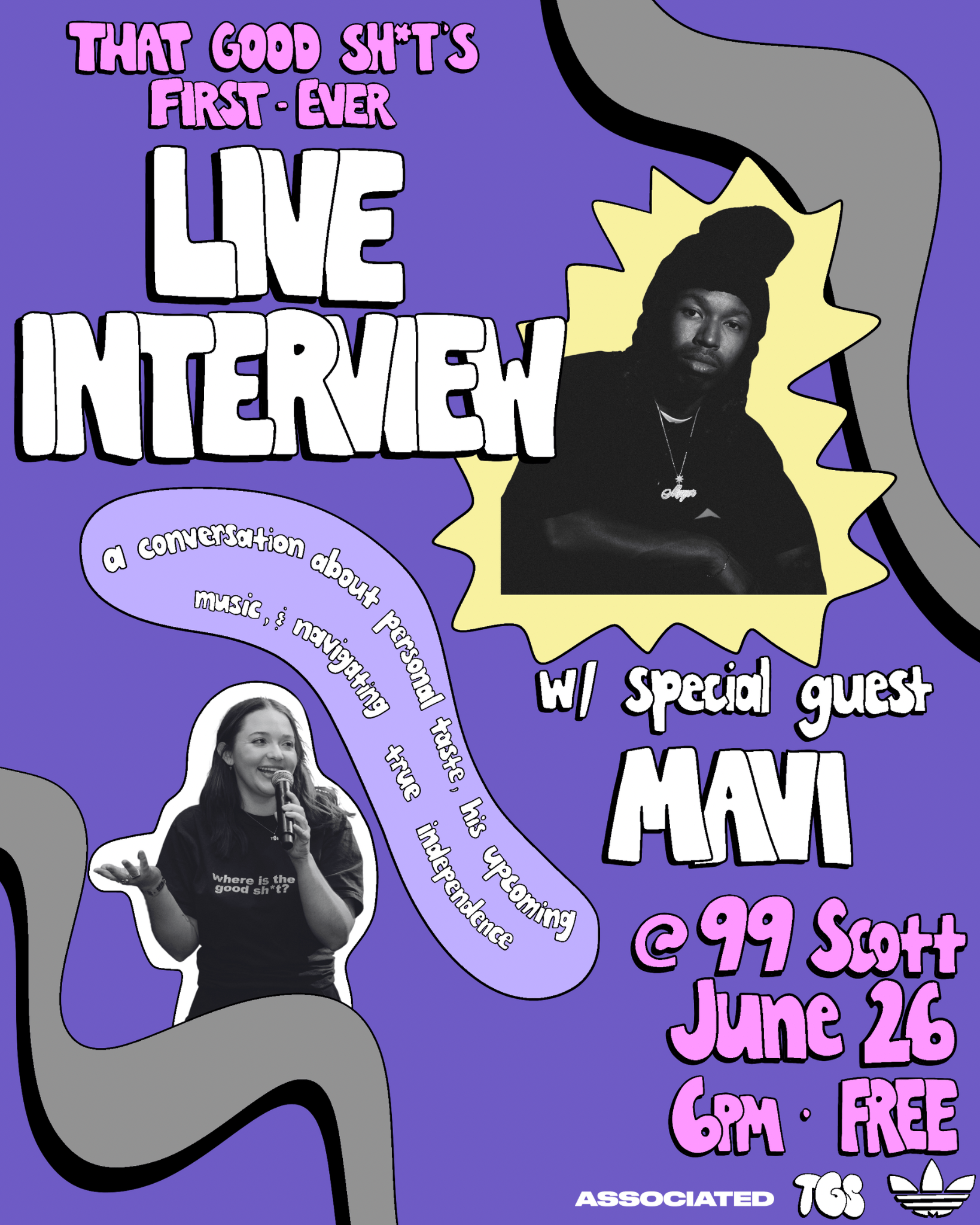 TGS x adidas Originals Live Interview w/ MAVI