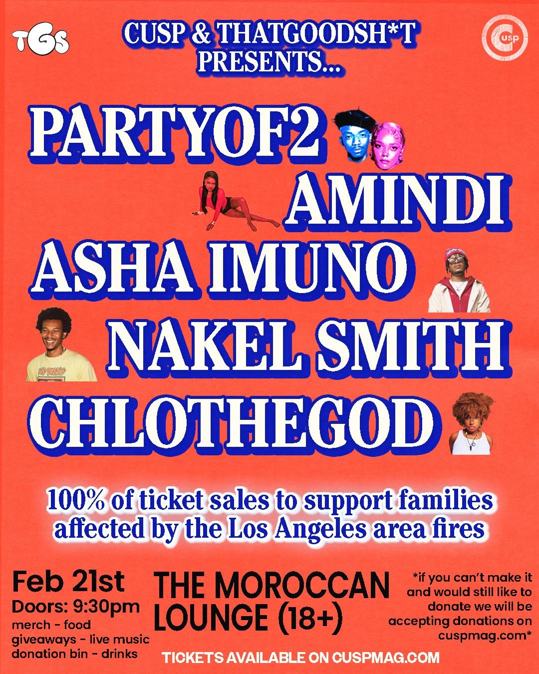 LA Fire Fundraiser @ Moroccan Lounge