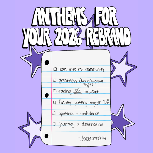Anthems For Your 2026 Rebrand Cover